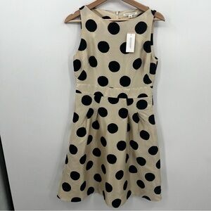 Banana Republic 6P 100% Silk Babydoll Fit and Flare Dress NWT